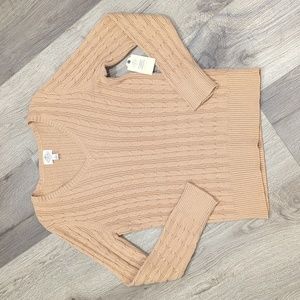 St. John's Bay Tan Sweater